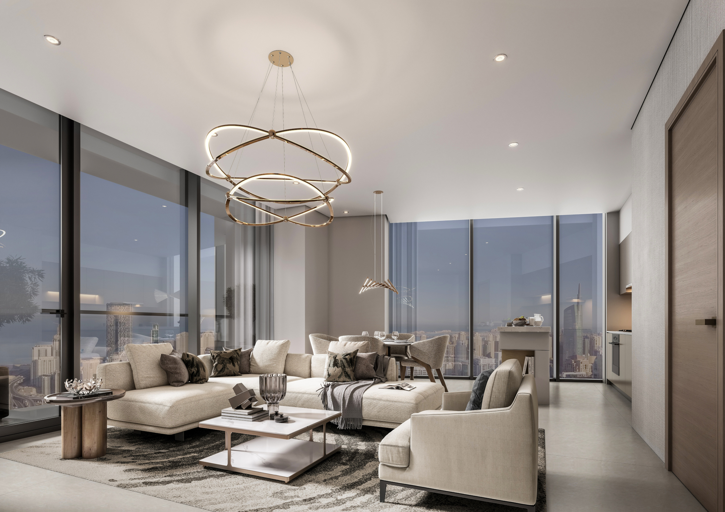 Sobha Central Living room